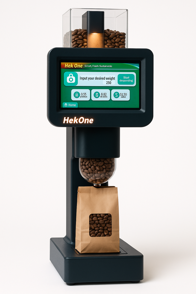 HEKONE Smart Gravity Bin prototype